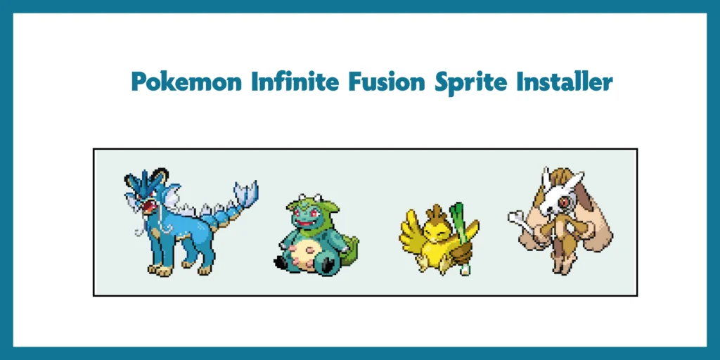 Pokemon Infinite Fusion Sprite Installer-
